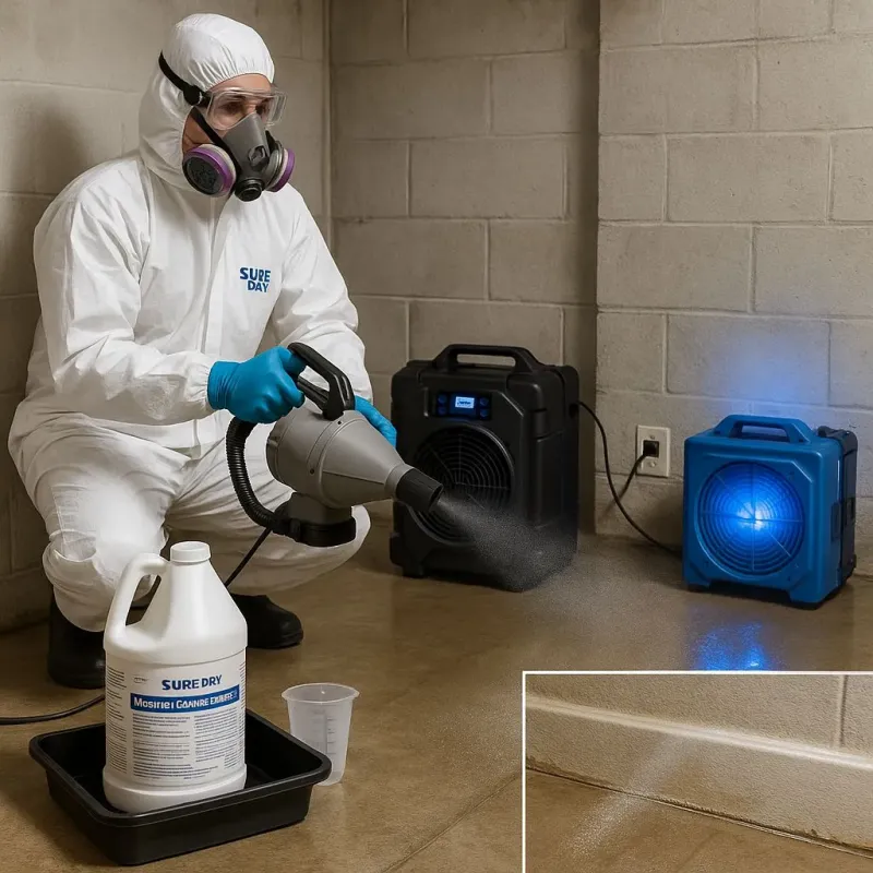 Sanitization and Odor Removal process in Orem, UT